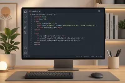Belajar HTML #03 : Panduan Lengkap Membuat Paragraf di HTML untuk Pemula